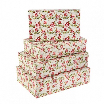 набор прямоугольных коробок, подарочные коробки в наборе